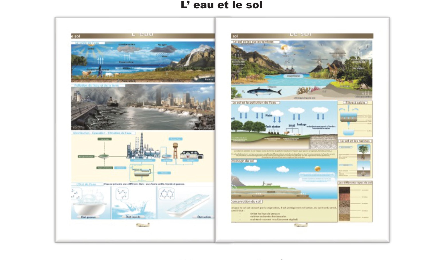 Planche SVT — l'eau et le sol